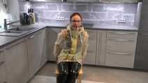 bound and ballgagged Schmuddelwedda with Lady Nadja