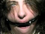 314 LB BARB GETS RING&TUBE-GAGGED, CROTCH ROPED, HOG-TIED & FONDLED (D23-12)