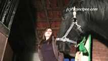 055010 Cute Teen Natly Pees In The Stables