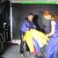 Stella and Ronja having fun in sexy yellow shiny nylon downwear (Pics)