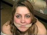 19, NAKED, BALL-TIED, ACE BANDAGE GAGGED HOLLY (D15-18)