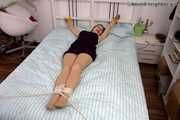 Leonie - Tied up in bed