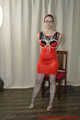 Gefesselt im Wetlook Outfit und verschiedene Knebel