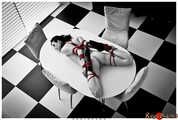 Hogtied on the kitchen table, part 2