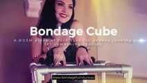 BONDAGE CUBE - free product trailer - Sopie in a sexy latex outfit