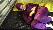 Get 2 Archivevideos with sonja enjoying Bondage in her shiny nylon Rainwear