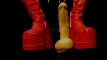 Gothic trample monster boots
