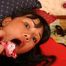 Dumb Asian Slut Hogtied and Gagged with Scarves