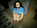 28 Yr OLD RONI IS BLINDFOLDED, CLEAVE & OTM GAGGED, TOE TIED, BALL-TIED & TELLS TRUE STORY (D31-9)