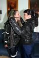 Petra was tied by Jill in shiny downjackets 