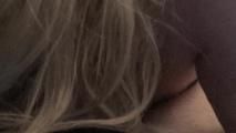 Bubbles as man sees it close-up POV