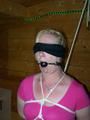 Tied in the summerhouse pics