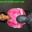 Sexy Stella dominates Aiyana both wearing shiny nylon rainwear PART 2 (Pics)