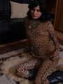 Leoparden-Catsuit