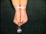 HOG-TIED, TOE-TIED, & HOPPING AROUND THE ROOM JAMIE (F1-10)