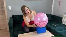 sexy bra handpump2pop of seven balloons