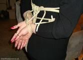 Hands are tied