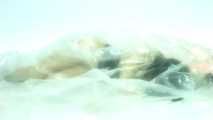 Inside plastic bag
