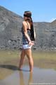 Susi walks with handcuffs PICS