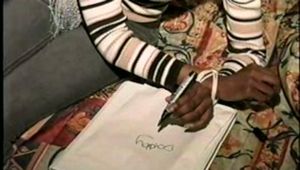 BLACK FEISTY & CUTE SARAH WRITES RANSOM NOTE & MAKES K1DNAP CALL TO HER DADDY (D48-5)