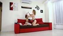 Terry&Vanessa03-1 - Vanessa ball wrapped (video)