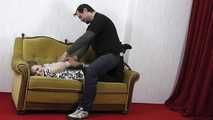 Larissa hogtied