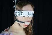 First lingerie bondage with Mitzi