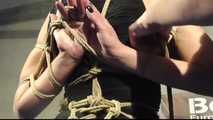 Reverse Prayer Hogtie Endurance Challenge for Lena King