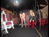 Virgin ass-and-pussy slave at the dominatrix studio! Will you be going home a virgin, too?