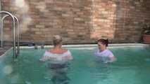   Pool fun for two