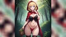 Riding hood and the big bad wolf