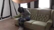 Jasmin in hogtie 2/6