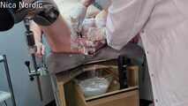 Shaved and milked