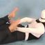 Dressed up Rozanka in a fantastic bondage session (video)