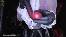 Snake magic: Look at it disappear inside his ass!