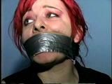 TAPE WRAP GAGGED, TOE-TIED, & BALL-TIED (D6-14)