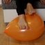 Hannah's first video: barefoot and balloons