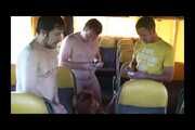 Gangbang in the bus ...