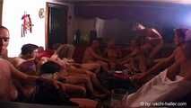 Gang bang party with Susanne and Uschi Haller part 4