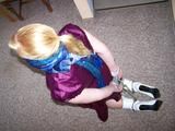 Tied up in a nice Dress