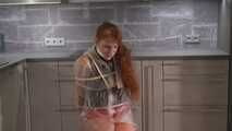 Miss Lara the first time in bondage