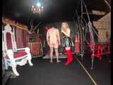Virgin ass-and-pussy slave at the dominatrix studio! Will you be going home a virgin, too?