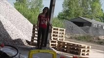 Susanne taped outdoor