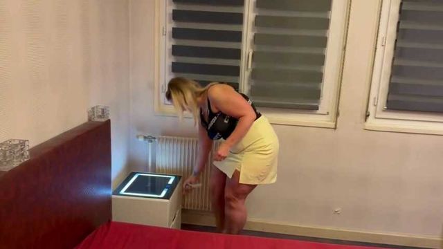 Notre belle inconnue n’a décidément pas froid aux yeux...