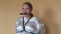 Sandra chairtied and drooling 2/2