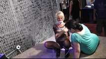 Another hard Lesson for sexy Lena King - humiliated in Public !