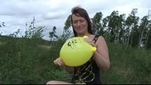 outdoor action with Yvette