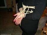 Hands are tied