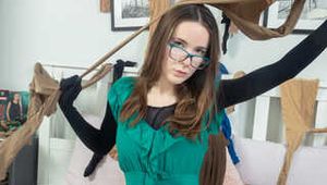 Ashley needs a pantyhose mask (290 images)