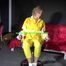 Sexy Pia being tied and gagged on a chair wearing sexy shiny nylon rainwear (Video)
